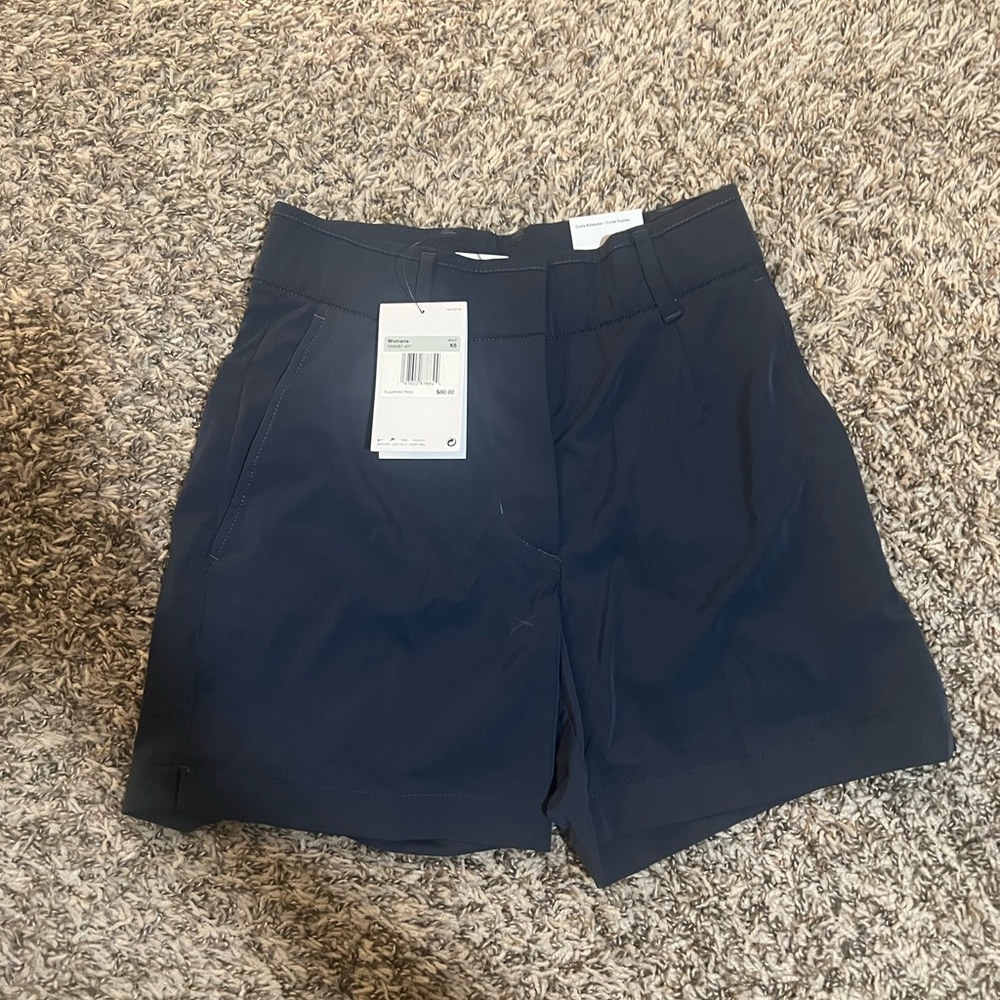 Nike - Women's Navy Active Shorts
